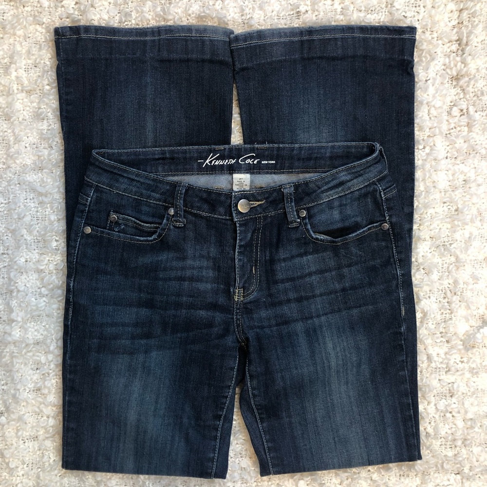 Kenneth Cole Dark Wash Boot Cut Sz 27